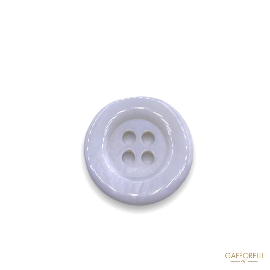 4 Holes Mother of Pearl Round Buttons 633 - Gafforelli Srl