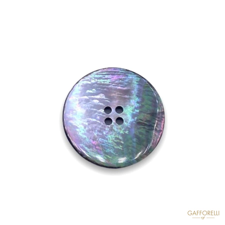 4 Holes Mother of Pearl Round Buttons 660 - Gafforelli Srl