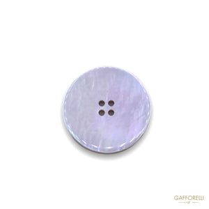 4 Holes Mother Of Pearl Round Buttons 660 - Gafforelli Srl