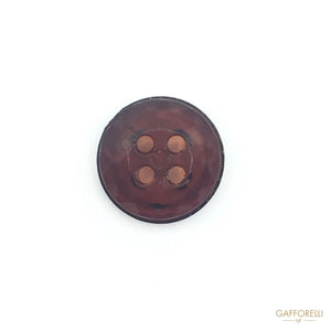 4 Holes Polyester Sfaceted Buttons - 6811 Gafforelli Srl