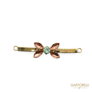 Loop with Central Rhinestone Detail - Art. A648