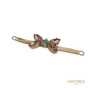 Loop with Central Rhinestone Detail - Art. A648