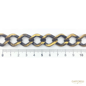 Aluminium Brushed Old Color Chain - 2802 Gafforelli Srl