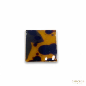 Animalier Square Polyester Button D321 - Gafforelli Srl
