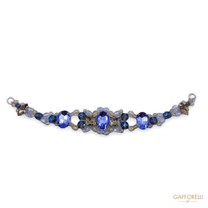 Barocco Neckline For Sweater 9158 - Gafforelli Srl BLUE •