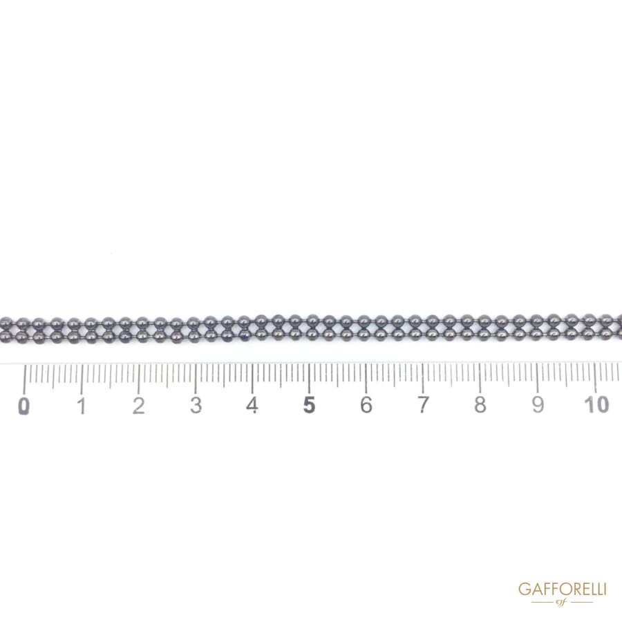 Beads Brass Chain - 3607 Gafforelli Srl brass chains