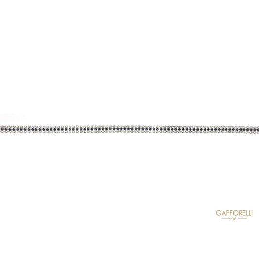 Belt with Bicolor Rhinestones Chain - C212 Gafforelli Srl