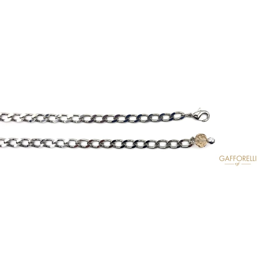 Belt with Bicolor Stones 95 Cm - C224 Gafforelli Srl