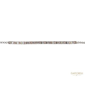Belt With a Chain Of Rhinestones - C213 Gafforelli Srl