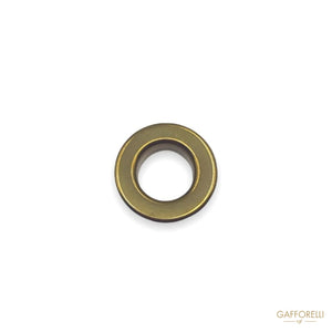 Brass Eyelet with Plated Head 2291 - Gafforelli Srl BRASS