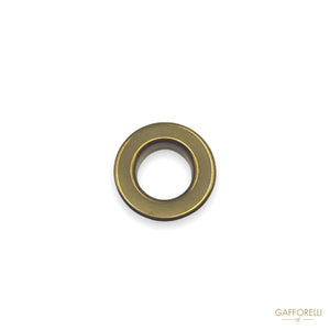 Brass Eyelet With Plated Head 2291 - Gafforelli Srl BRASS •