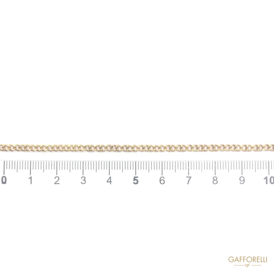 Little Brass Galvanizable Chain - Art. 0810 brass chains