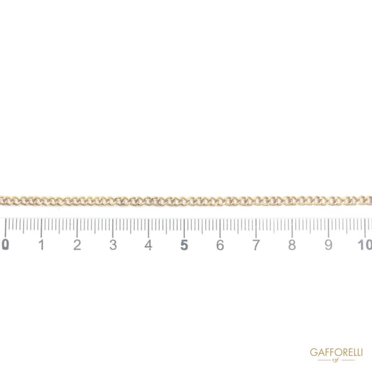 Little Brass Galvanizable Chain - Art. 0810 brass chains