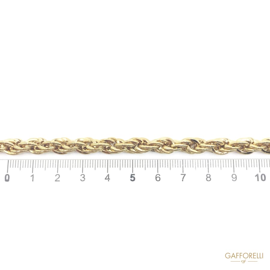 Brass Twisted Chain - 2620 Gafforelli Srl brass chains