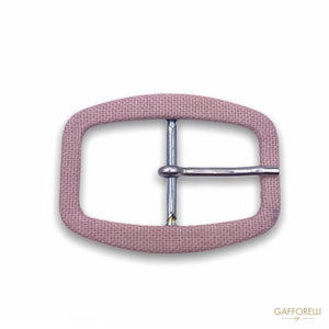 Buckle Covered in Fabric with a Flared Shape 1598-