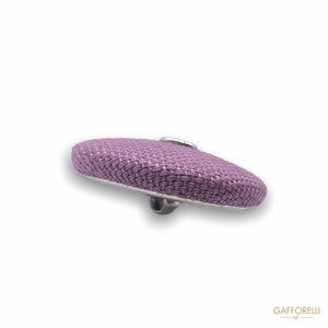 Button Covered in Colored Round Fabric H290 - Gafforelli