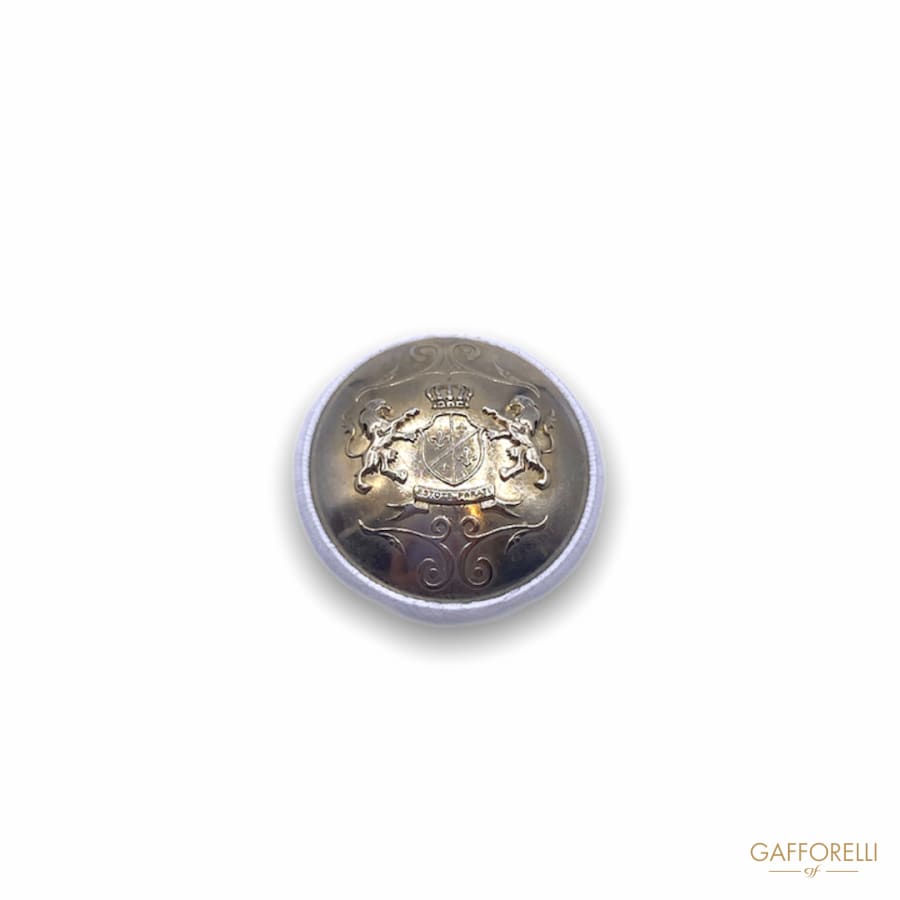 Button Covered With Emblem 1974 - Gafforelli Srl CLASSIC •
