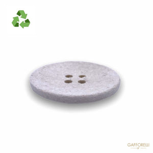 Button With Recycled Cotton Fibers D300 - Gafforelli Srl