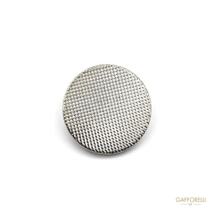 Button With Texture Metal Effect - B103 Gafforelli Srl metal