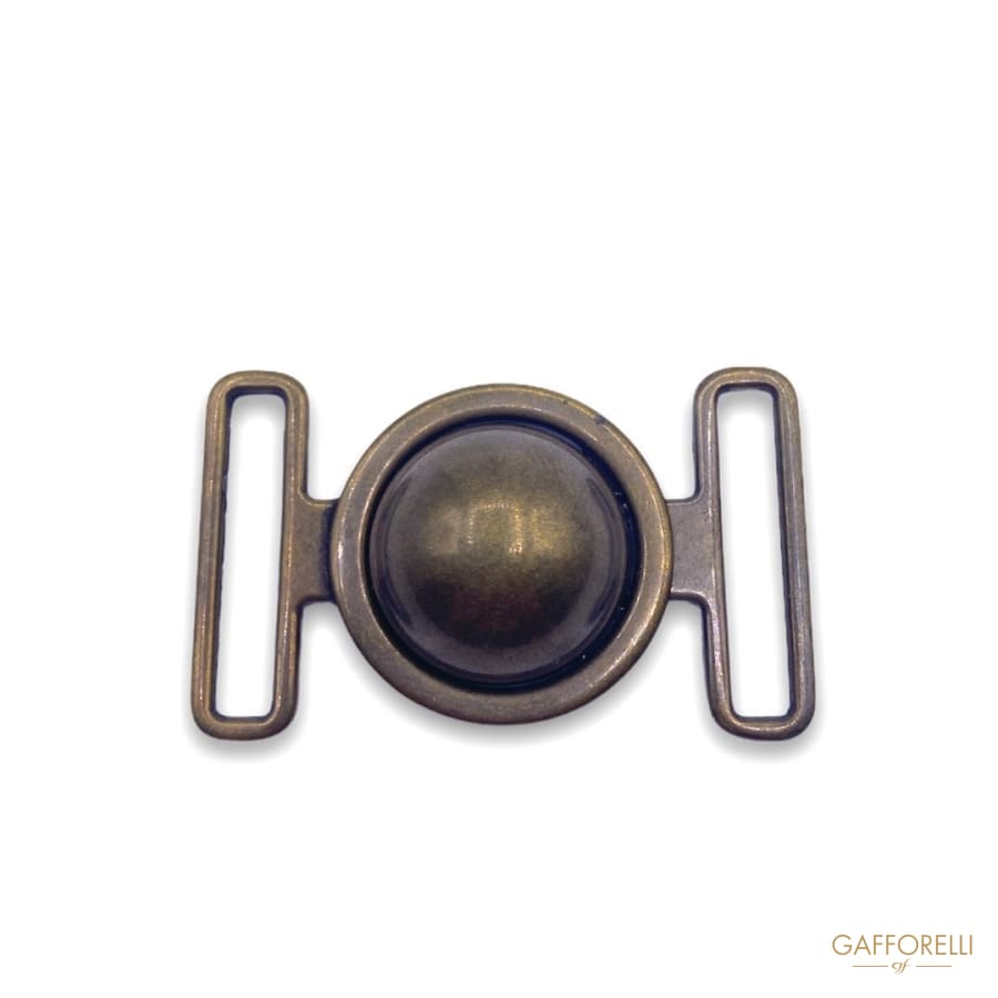 Circle Shaped Hook With Metal Pass V77- Gafforelli Srl GOLD