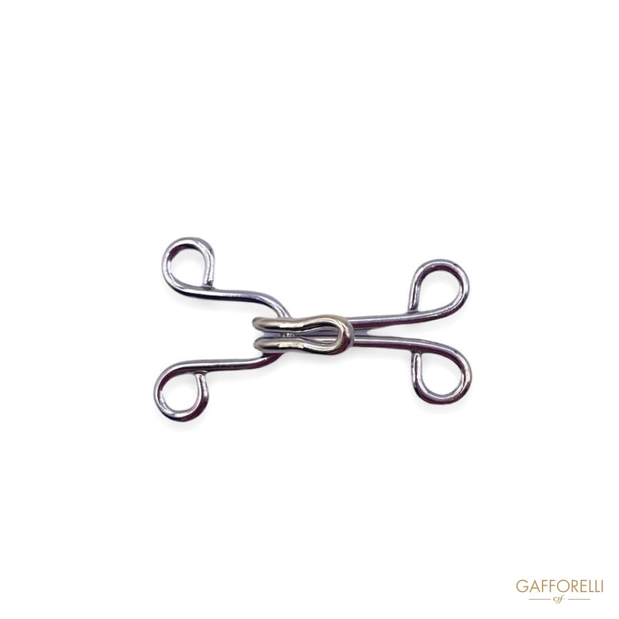 Classic Hook In Silver Colored Metal 2013 - Gafforelli Srl