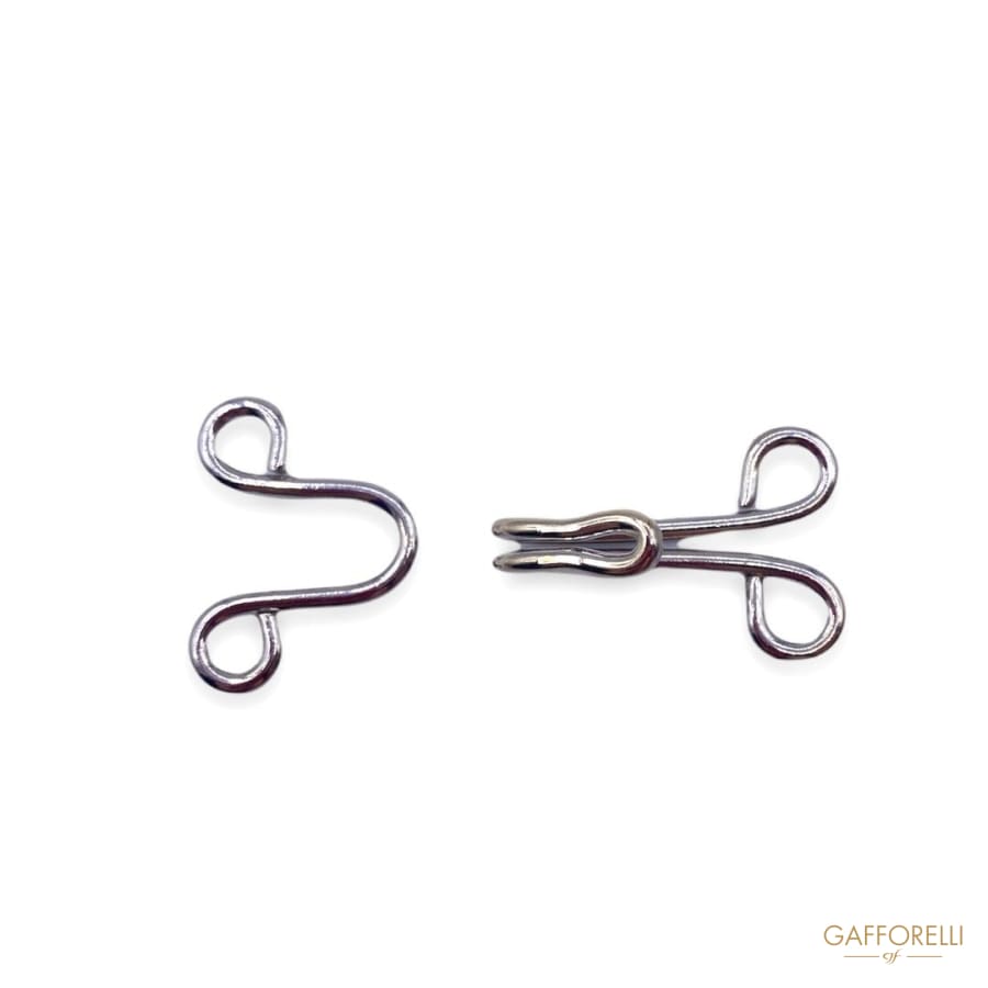 Classic Hook In Silver Colored Metal 2013 - Gafforelli Srl