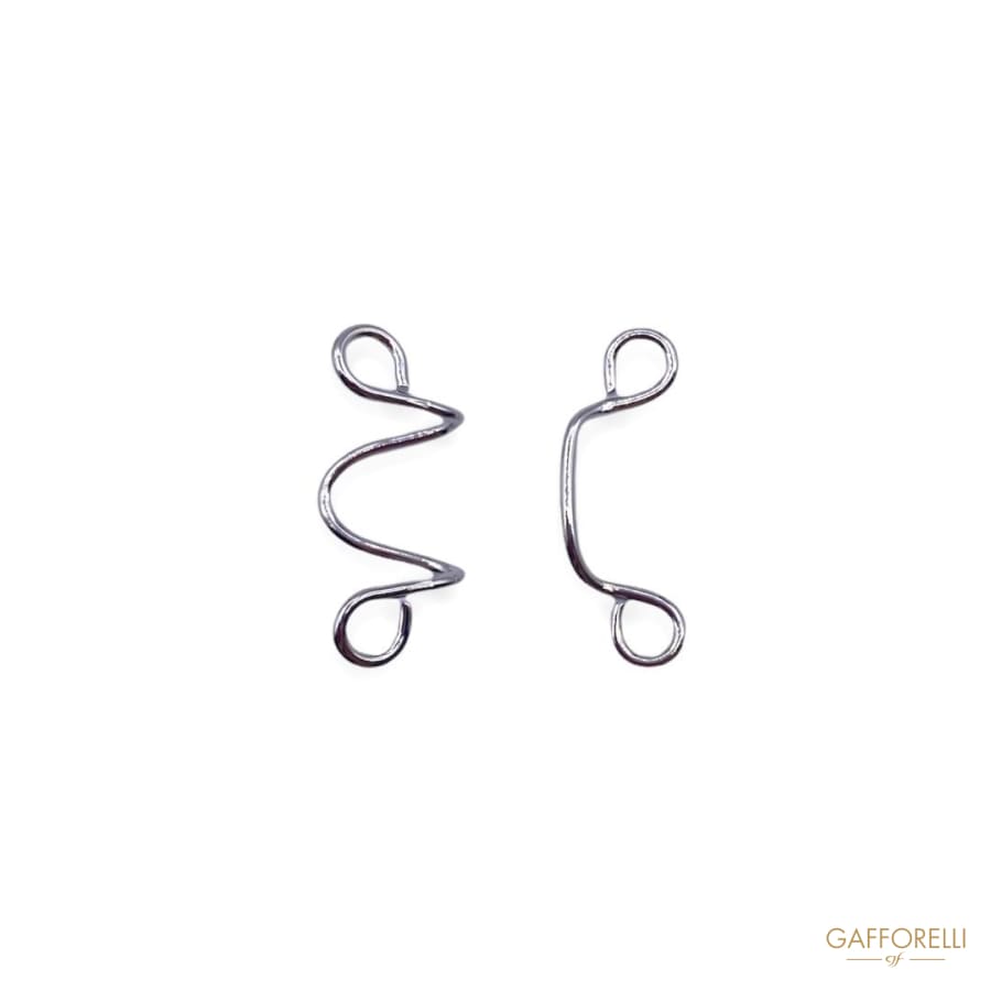 Classic Hook In Silver Colored Metal 2016 - Gafforelli Srl