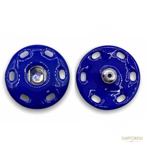 Colored Enameled Snap Button 8080 - Gafforelli Srl LIGHT •