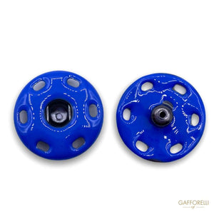 Colored Enameled Snap Button 8080 - Gafforelli Srl LIGHT •