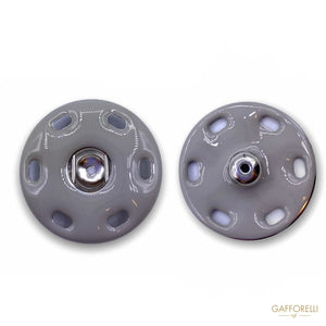 Colored Enameled Snap Button 8080 - Gafforelli Srl LIGHT