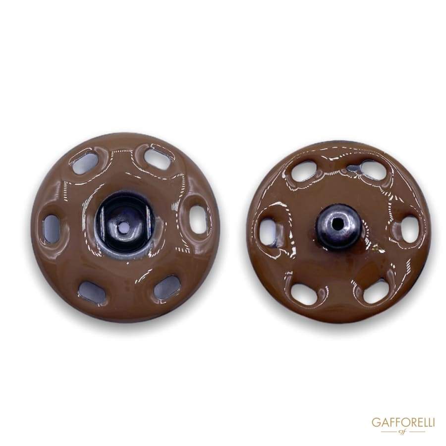 Colored Enameled Snap Button 8080 - Gafforelli Srl LIGHT
