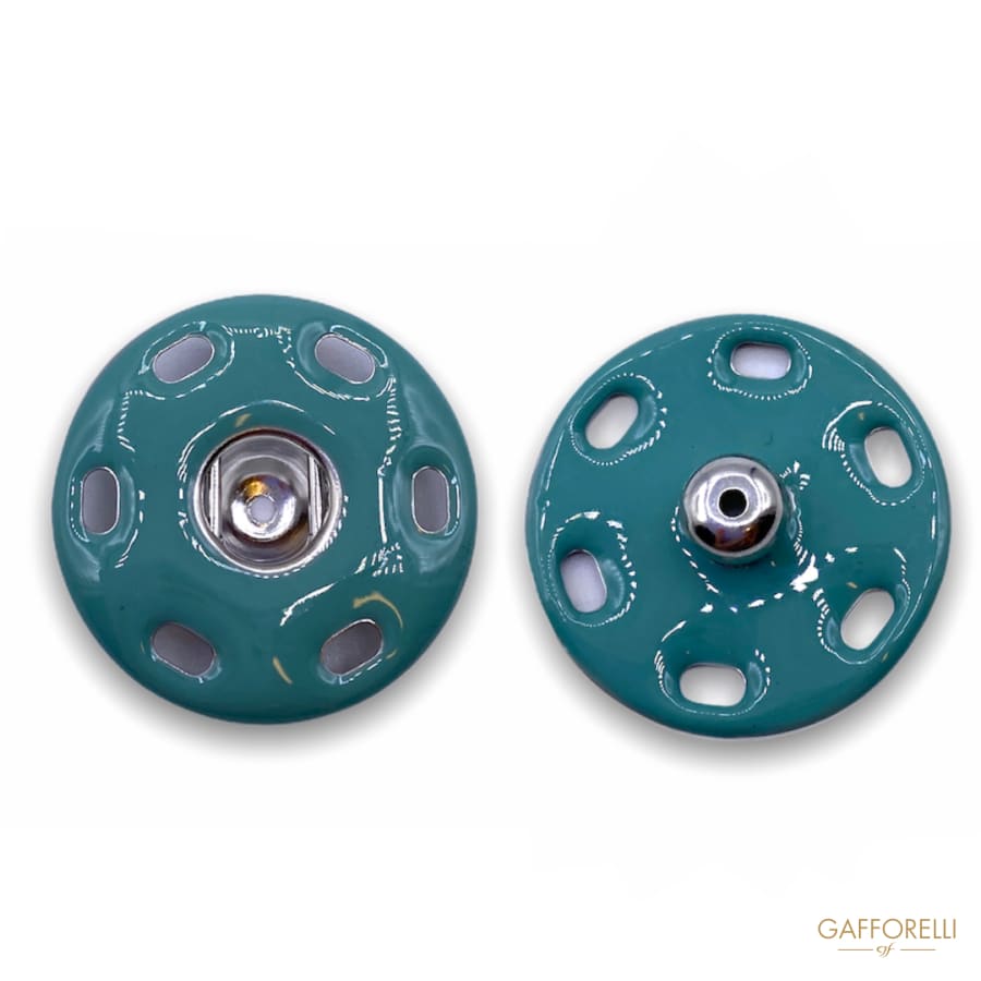 Colored Enameled Snap Button 8080 - Gafforelli Srl LIGHT