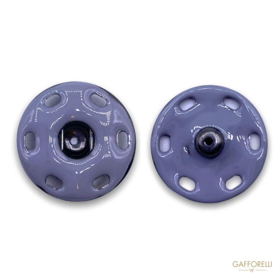 Colored Enameled Snap Button 8080 - Gafforelli Srl LIGHT •