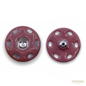 Colored Enameled Snap Button 8080 - Gafforelli Srl LIGHT •