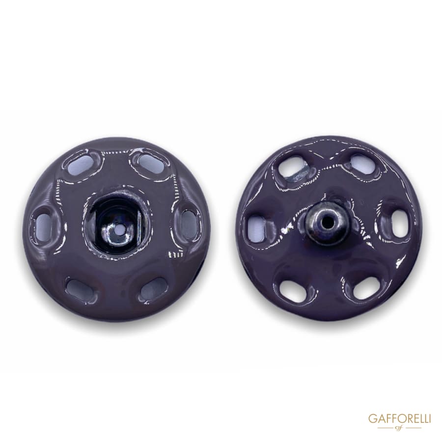 Colored Enameled Snap Button 8080 - Gafforelli Srl LIGHT
