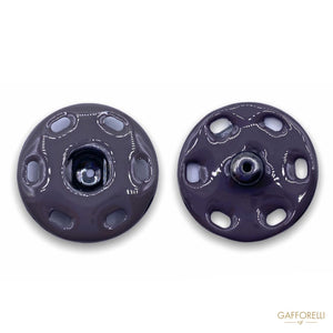 Colored Enameled Snap Button 8080 - Gafforelli Srl LIGHT