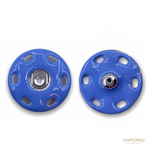 Colored Enameled Snap Button 8080 - Gafforelli Srl LIGHT •