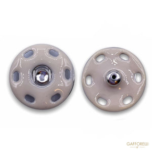 Colored Enameled Snap Button 8080 - Gafforelli Srl LIGHT •