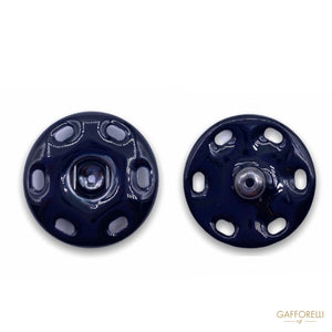 Colored Enameled Snap Button 8080 - Gafforelli Srl LIGHT