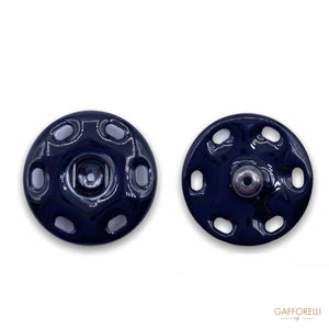 Colored Enameled Snap Button 8080 - Gafforelli Srl LIGHT •