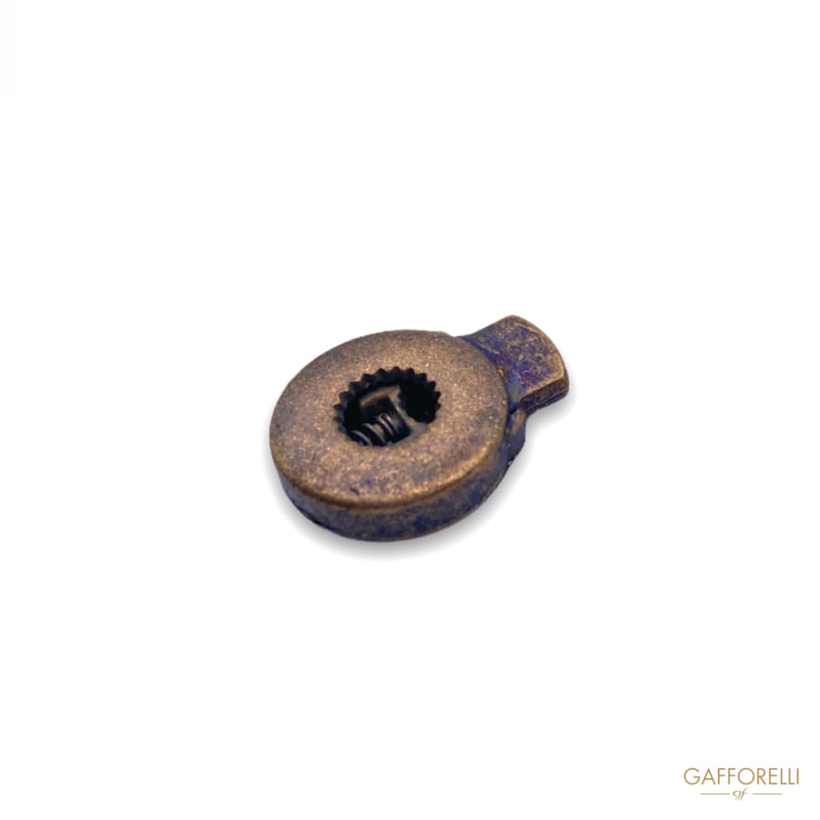 Cord Stopper Metal Circle Shaped 0554 - Gafforelli Srl