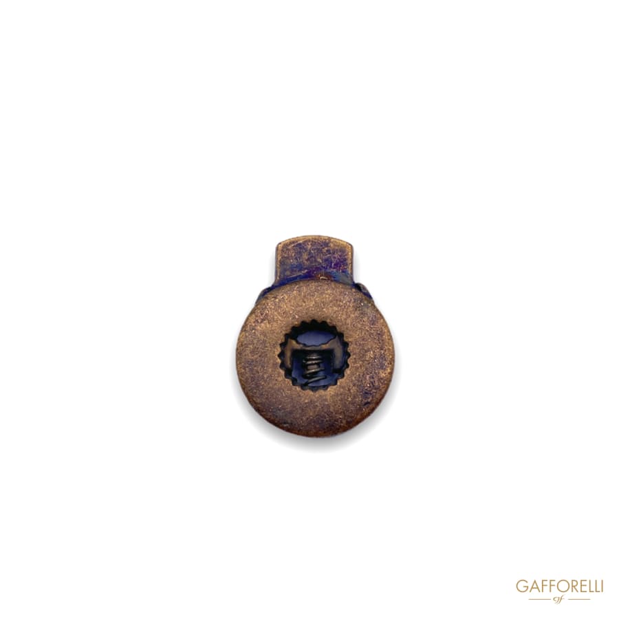 Cord Stopper Metal Circle Shaped 0554 - Gafforelli Srl
