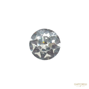 Crystal Stone Faceted Button A691 - Gafforelli Srl