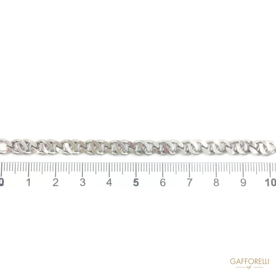Diamonded Brass Chain - 2627 Gafforelli Srl brass chains