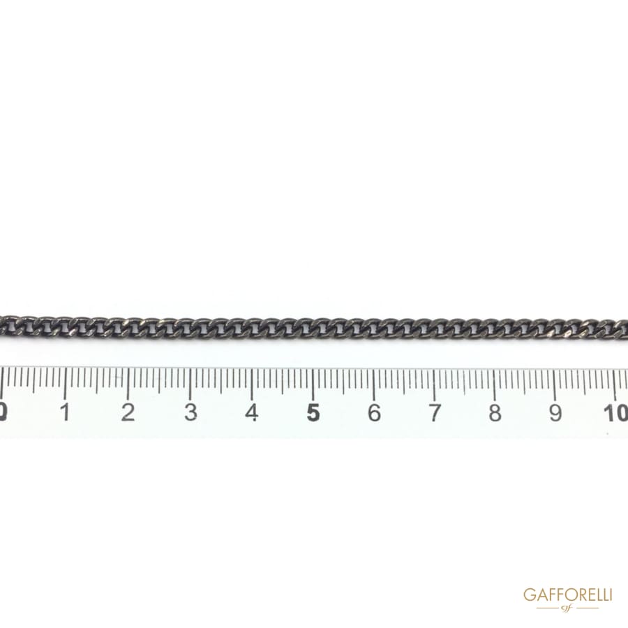 Diamonded Groumette Aluminium Chain - 2284 Gafforelli Srl