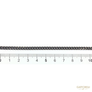 Diamonded Groumette Aluminium Chain - 2284 Gafforelli Srl