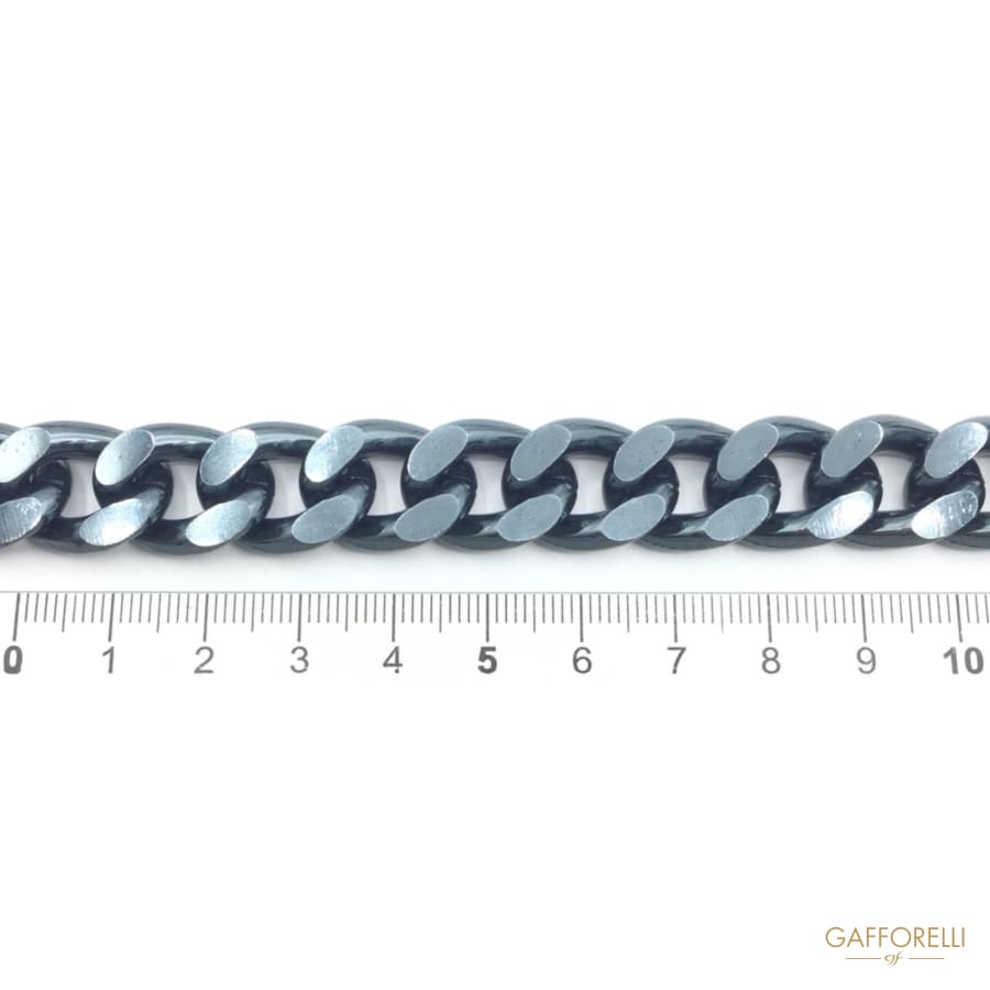 Diamonded Groumette Aluminium Chain - 2284 Gafforelli Srl