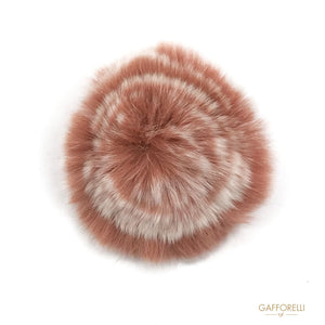 Dyed Fur Brooch - H144 Gafforelli Srl brooches