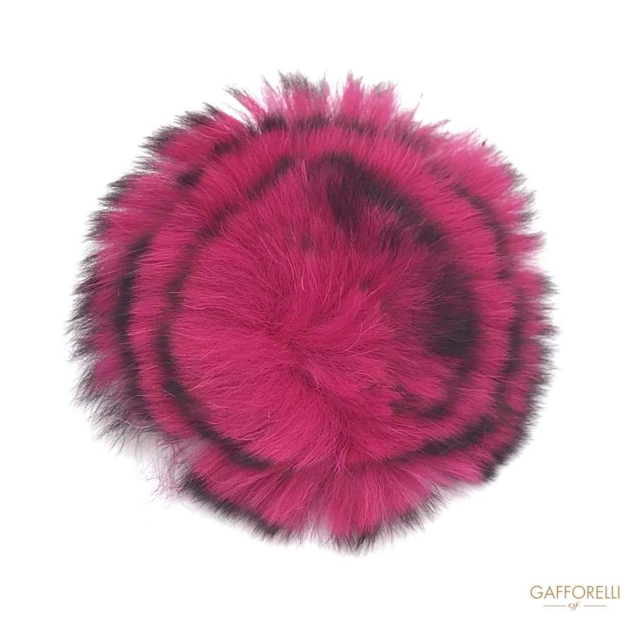 Dyed Fur Brooch - H144 Gafforelli Srl brooches