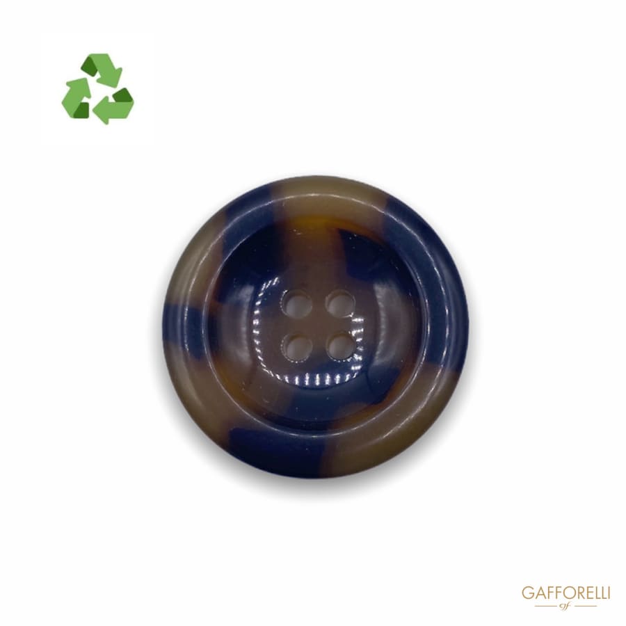 Eco-friendly Imitation Horn Button D291 - Gafforelli Srl